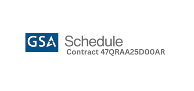 GSA Schedule contract logo with number.